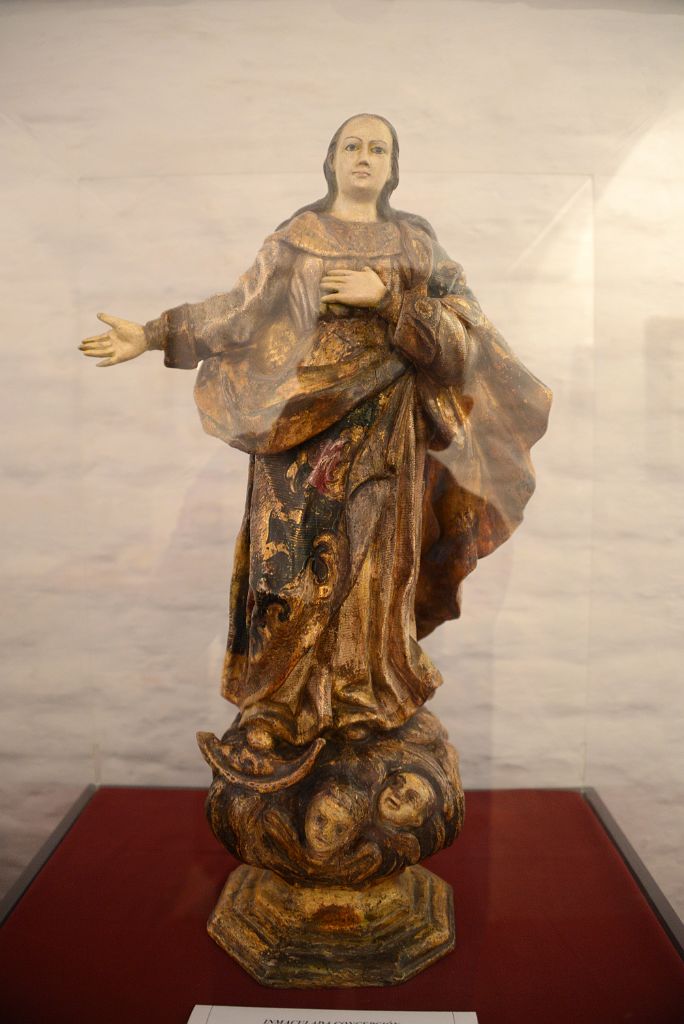 12 Immaculate Conception Statue Spain 18C Basilica de Pilar Cloisters Museo Recoleta Buenos Aires